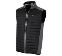 Calvin Klein Mens Hybrid Gilet - Charcoal/Black - XL