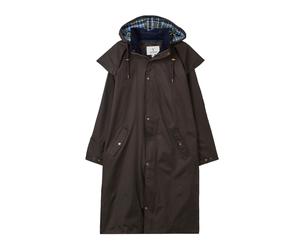 (XL, Chocolate) Stockman Mens Full Length Rain Coat