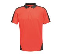 (XL, Classic Red/Black) Regatta Contrast Coolweave Pique Polo Shirt