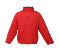 (XL, Classic Red/Navy) Regatta Dover Waterproof Windproof Jacket (Thermo-Guard Insulation)