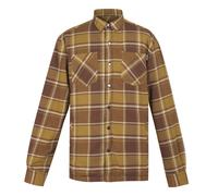 (XL, Cumin/Bourbon) Regatta Mens Thamos Checked Long-Sleeved Shirt