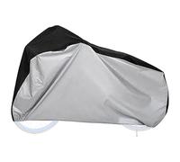 XL Cycle Cover, 210D Oxford Fabric Waterproof Cycle Shelter, Black Silver Electric Cycle Dust and Rain Protection for Outdoor Storage, Lock Holes for Added Security, Portable