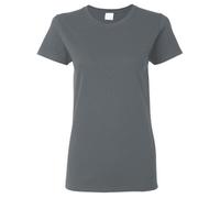 (XL, Dark Heather) Gildan Ladies/Womens Heavy Cotton Missy Fit Short Sleeve T-Shirt