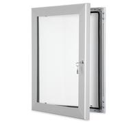 XL Displays A3 (2xA4) External Lockable Pinnable Notice Board with Waterproof Seal for Outdoor or Indoor Use