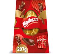 XL Easter Eggs Chocolate Eggs - Variety Flavours & Fillings - Seasonal Milk Chocolate Easter Egg Collection - 180g to 295g - 22 Options Available (Maltesers Bunnies Easter Egg 207g)