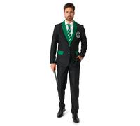 (XL (EU 56-58)) Mr. Slytherin Adult Suitmeister Costume