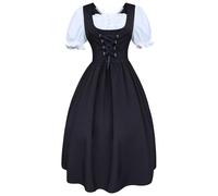 (XL) Fashion Women's Oktoberfest Costume Bavarian Beer Girl Drindl Tavern Maid Dress New