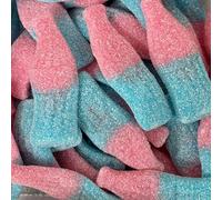 XL Fizzy Bubblegum Bottles 700g Re-Sealable Pouch by The Gourmet Sweet Company