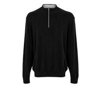 (XL, Flannel Grey Heather) Callaway Mens Knitted Funnel Neck Sweater Top
