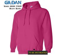 (XL) Gildan Heliconia Pink Hoodie Heavy Blend Hooded Sweat Mens Pullover