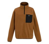 (XL, Glazed Ginger) Regatta Mens Frankie Half Zip Fleece Top