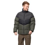 (XL, Grape Leaf) Jack Wolfskin Mens 365 Fearless Water Repellent Windproof Down Jacket