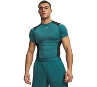 (XL, Green/Black) Under Armour Mens Elite HeatGear Compression Base Layer Top