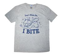 (XL, Grey) Disney Lilo And Stitch I Bite T Shirt