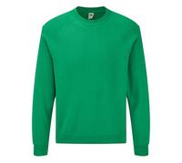 Fruit Of The Loom Adults Unisex Classic Raglan Sweatshirt