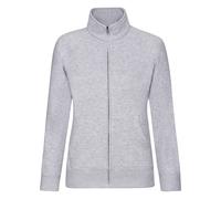 (XL, Heather Grey) Fruit of the Loom Womens/Ladies Premium Lady Fit Jacket