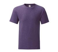 (XL, Heather Purple) Fruit of the Loom Mens Iconic 150 Heather T-Shirt