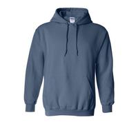 Gildan Heavy Blend Adult Unisex Hooded Sweatshirt / Hoodie (XL) (Indigo Blue)