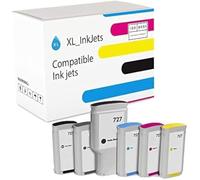 XL-Ink Compatible with HP 727 300ml (MBK/PBk/C/M/Y/G) Set of 6 …