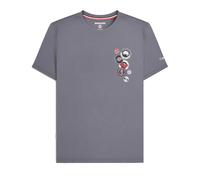 (XL, Iron) Lambretta Mens Badge T-Shirt