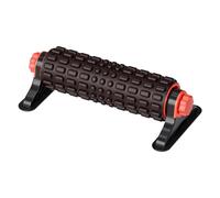 XL IT Band Firm Foam Roller with Resistance Holder - 17 inches - Exercise Roller for IT Band Issues, Deep Tissue Muscle Massage, Muscle and Back Roller for Fitness, Gym Equipment