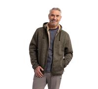 Trespass Men's Hooded Knitted Full Front Zip Fleece - Tableypipe