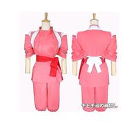 (XL) Japenese Style Anime Spirited Away Cosplay Suits Takino Chihiro Show Cosplay Costume