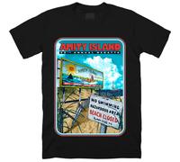 (XL) JAWS: AMITY ISLAND - T-SHIRT