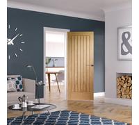 XL Joinery Internal Oak Pre-Finished Suffolk Fire Door - 2040 X 826 X 44mm