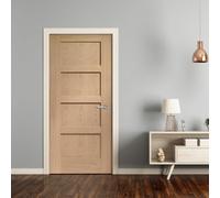 XL Joinery Internal Oak Shaker Fire Door - 2040 X 626 X 44mm