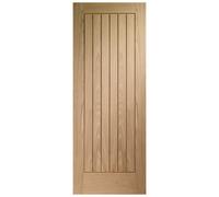 Xl Joinery Internal Oak Suffolk Original Fire Door 2032 X 813 X 44mm (32")