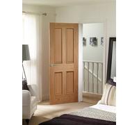 Xl Joinery Internal Victorian Oak 4-Panel Raised Mouldings Door 1981 X 838 X 35mm (33")
