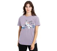 (XL, Lavender) Frozen Womens/Ladies Wayyy Cool Olaf T-Shirt