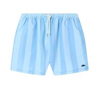 (XL, Light Blue) Ellesse Mens Staziona Vertical Stripe Swim Shorts