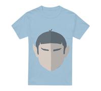 (XL, Light Blue) Star Trek Mens The Vulcan T-Shirt