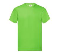 (XL, Lime Green) Fruit Of The Loom Mens Original T-Shirt