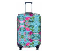 XL Luggage Cover Protector - Fashionable Hello Hawaii Print Suitcase Cover, Aesthetic Travel Accessories, Invisible Zipper