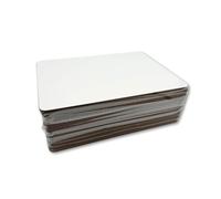XL Matte Sublimation Placemats MDF Cork Back Heat Press Blanks For Business and Personal Needs Multipack 1-80 Packs (10 Pack)
