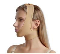 (XL) Medical Head Wrap For Face Lift, Neck, Plastic Oral Surgery Chin Mask Lift Post Surgery Compression Garment After Liposuction Surgery Recovery
