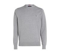 (XL, Medium Grey) Tommy Hilfiger Mens Cotton Crew Neck Jumper