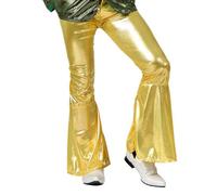 (XL) Men's gold disco pants