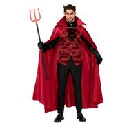 (XL) Men's red evil count costume