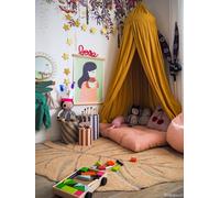 XL Natural Monstera LORENA CANALS rug ochre