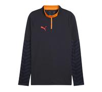 (XL, Navy Blue/Orange) Puma Mens Individual Cup Drill Top