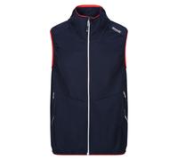 (XL, Navy/Danger Red) Regatta Mens Lankin VI Softshell Gilet