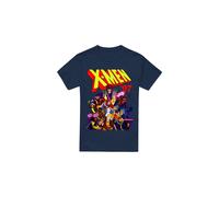 (XL, Navy) Marvel Mens X-Men 97 Comic T-Shirt