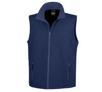 (XL, Navy) Result Mens Core Printable Soft Shell Bodywarmer