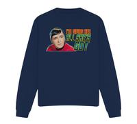 (XL, Navy) Star Trek Unisex Adult All She's Got Sweatshirt