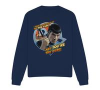 (XL, Navy) Star Trek Unisex Adult Pon Farr Sweatshirt