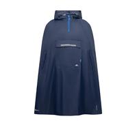 Trespass Unisex Poncho Qikpac - Waterproof Windproof Rain Cover, Adjustable Hood, Contrast Zips, Patch Pocket, Reflective Trims, Packaway Pouch